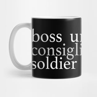 The Order of This Thing of Ours - A Mulberry Mobsters Mug